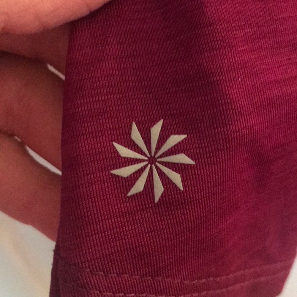 EUC Athleta tanks - fuchsia and black size m - Picture 5 of 8